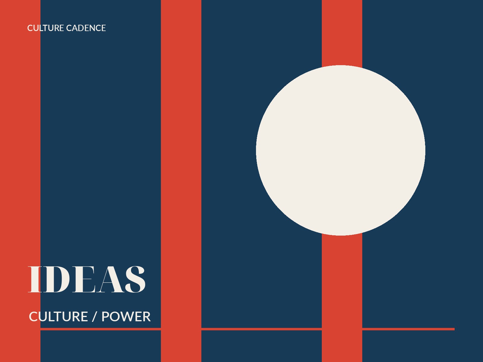 Culture Cadence temporary Ideas graphic